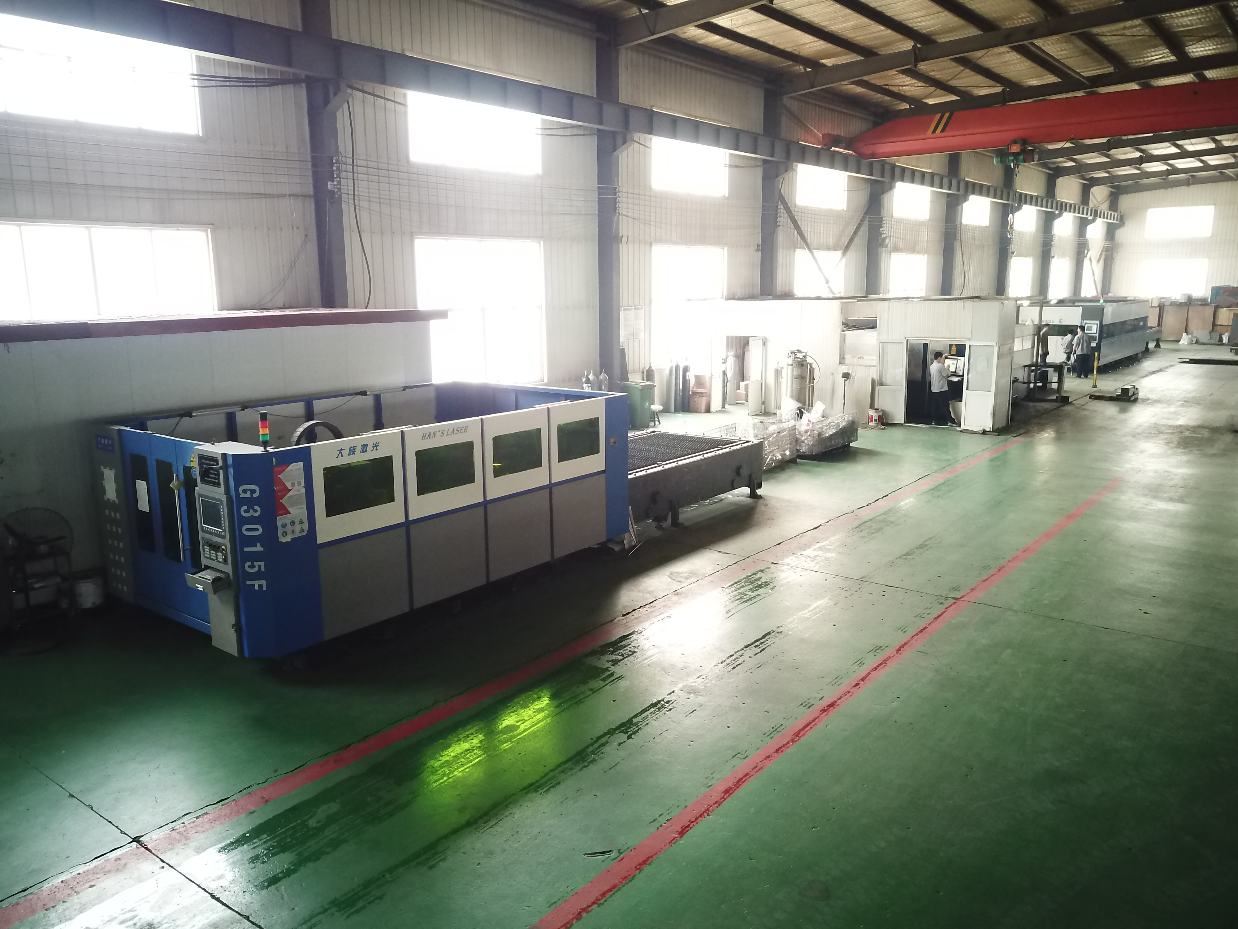 YIYI workshop equipment and production line proof