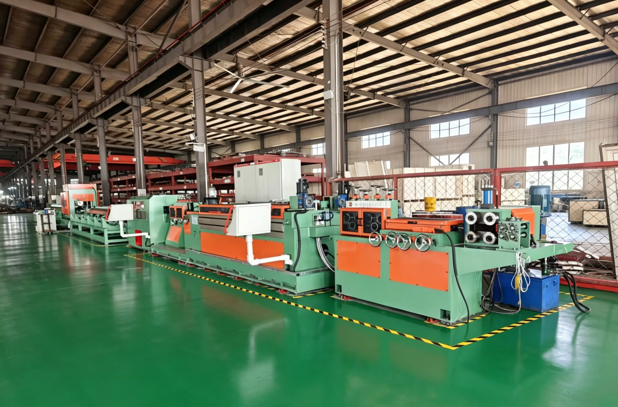 YIYI Mesh Belt raw material control and workshop stock proof