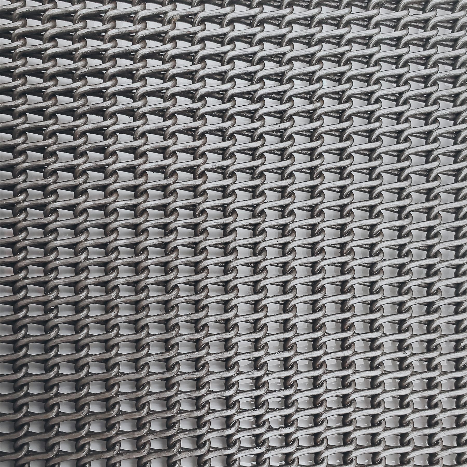 Biscuit belt flat conveying surface detail